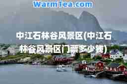 中江石林谷风景区(中江石林谷风景区门票多少钱)