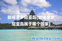 新喀里多尼亚岛(新喀里多尼亚岛属于哪个国家)