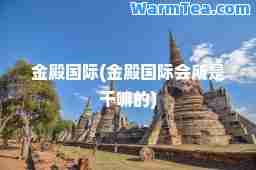 金殿(金殿会所是干嘛的)