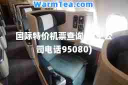 特价机票查询(航空公司电话95080)