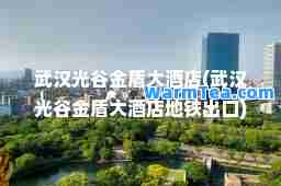 武汉光谷金盾大酒店(武汉光谷金盾大酒店地铁出口)