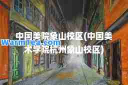 中国美院象山校区(中国美术学院杭州象山校区)