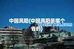 中国凤阳(中国凤阳是哪个省的)