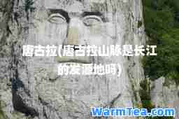 唐古拉(唐古拉山脉是长江的发源地吗)
