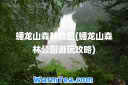 蟠龙山森林公园(蟠龙山森林公园游玩攻略)