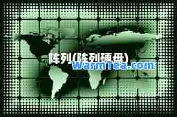 阵列(阵列硬盘)