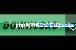 php5(PHP5.6下载)