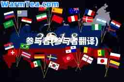 参与者(参与者翻译)