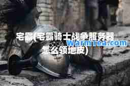 宅霸(宅霸骑士战争服务器怎么领地皮)