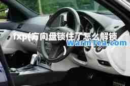 fxp(方向盘锁住了怎么解锁)