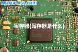 寄存器(寄存器是什么)