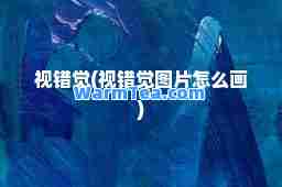 视错觉(视错觉图片怎么画)