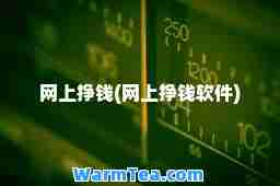 网上挣钱(网上挣钱软件)