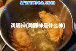 鸡脚(鸡脚是什么)