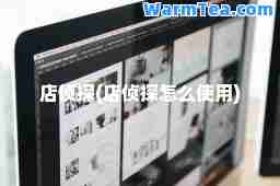 店侦探(店侦探怎么使用)