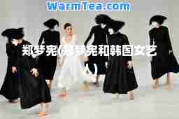 郑梦宪(郑梦宪和韩国女艺人)