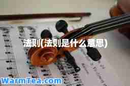 法则(法则是什么意思)