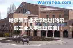 哈尔滨工业大学地址(哈尔滨工业大学地址在哪)