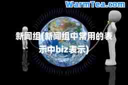 新闻组(新闻组中常用的表示中biz表示)