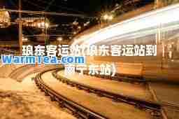 琅东客运站(琅东客运站到南宁东站)