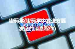 密码学(密码学中发送方要发送的消息称作)