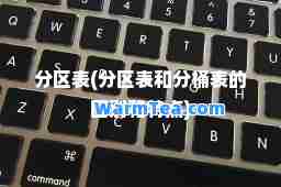 分区表(分区表和分桶表的区别和特点)