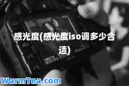 感光度(感光度iso调多少适)