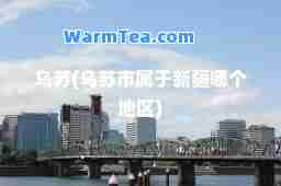 乌苏(乌苏市属于新疆哪个地区)