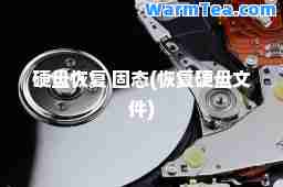 硬盘恢复 固态(恢复硬盘文件)