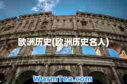 欧洲历史(欧洲历史名人)