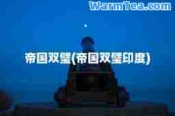 帝国双璧(帝国双璧印度)