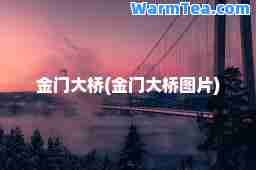 金门大桥(金门大桥图片)