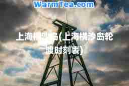 上海横沙岛(上海横沙岛轮渡时刻表)