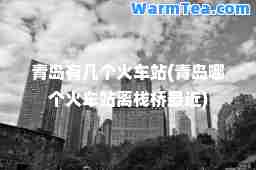 青岛有几个火车站(青岛哪个火车站离栈桥最近)
