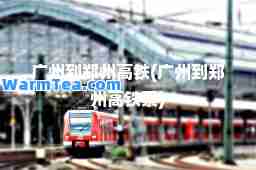 广州到郑州高铁(广州到郑州高铁票)