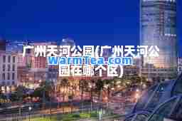 广州天河公园(广州天河公园在哪个区)
