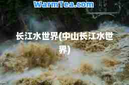 长江水世界(中山长江水世界)