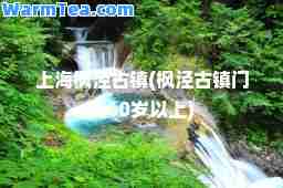 上海枫泾古镇(枫泾古镇门票60岁以上)