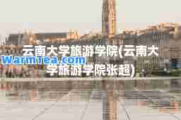 云南大学旅游学院(云南大学旅游学院张超)