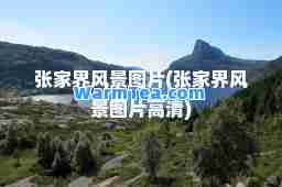 张家界风景图片(张家界风景图片高清)