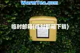 临时邮箱(临时邮箱下载)
