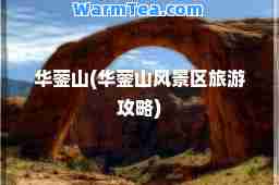 华蓥山(华蓥山风景区旅游攻略)