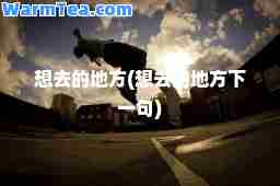 想去的地方(想去的地方下一句)