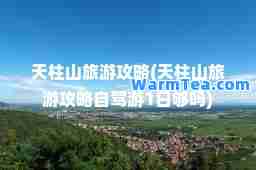 天柱山旅游攻略(天柱山旅游攻略自驾游1日够吗)