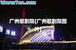 广州歌剧院(广州歌剧院图片)