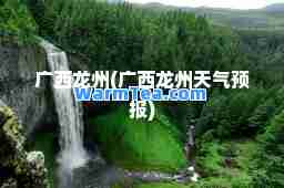 广西龙州(广西龙州天气预报)