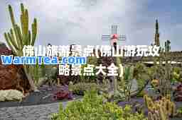 佛山旅游景点(佛山游玩攻略景点大全)