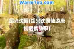绍兴沈园(绍兴沈园陆游唐婉爱情故事)