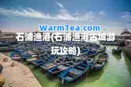 石浦渔港(石浦渔港古城游玩攻略)