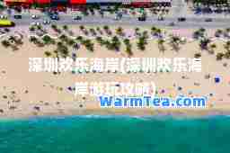 深圳欢乐海岸(深圳欢乐海岸游玩攻略)